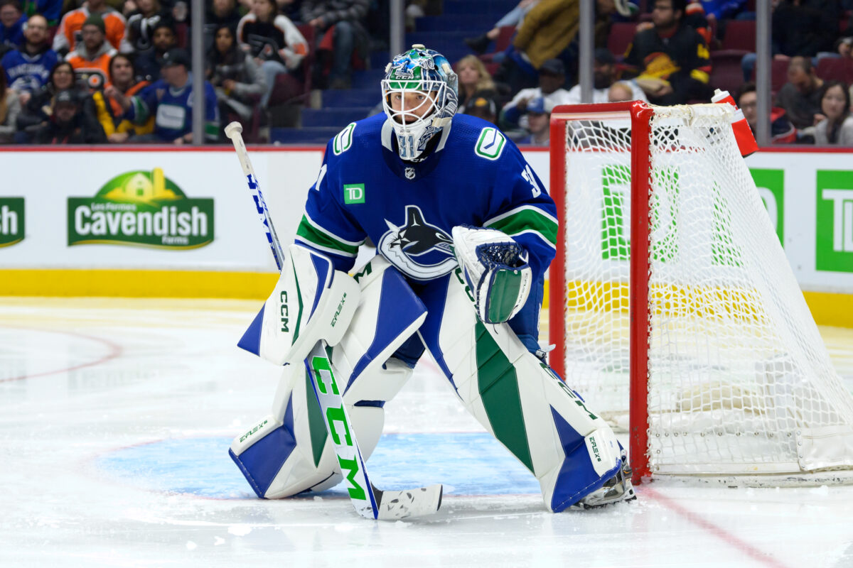 Canucks recall Arturs Silovs, Thatcher Demko remains out vs